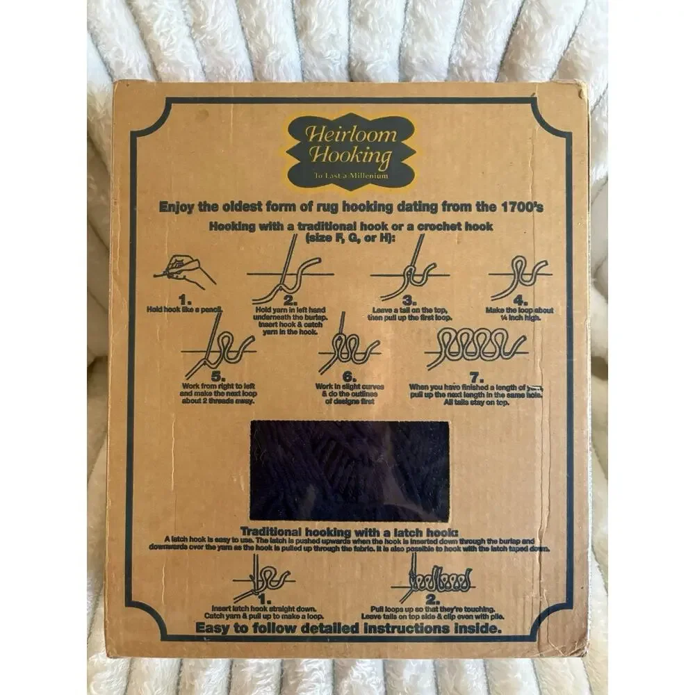 Rugworks Heirloom Hooking Lady Liberty 20” X 27” Rug Hooking Kit New #60517
